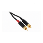 CORDIAL CFU1.5MC Twin cable xlr male to cinch/RCA 1.5m LONG