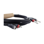 CORDIAL EU 3 PC 2X RCA outputs to 2X 6.3 mm mono jack input