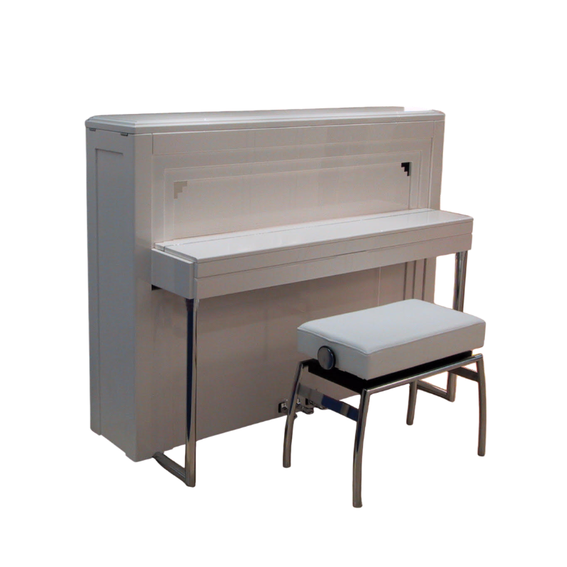 SAUTER ARTES 122 WHITE POLISH UPRIGHT PIANO with SAUTER-RR-Technique SAUTER ARTES 122 WHITE POLISH UPRIGHT PIANO with SAUTER-RR-Technique