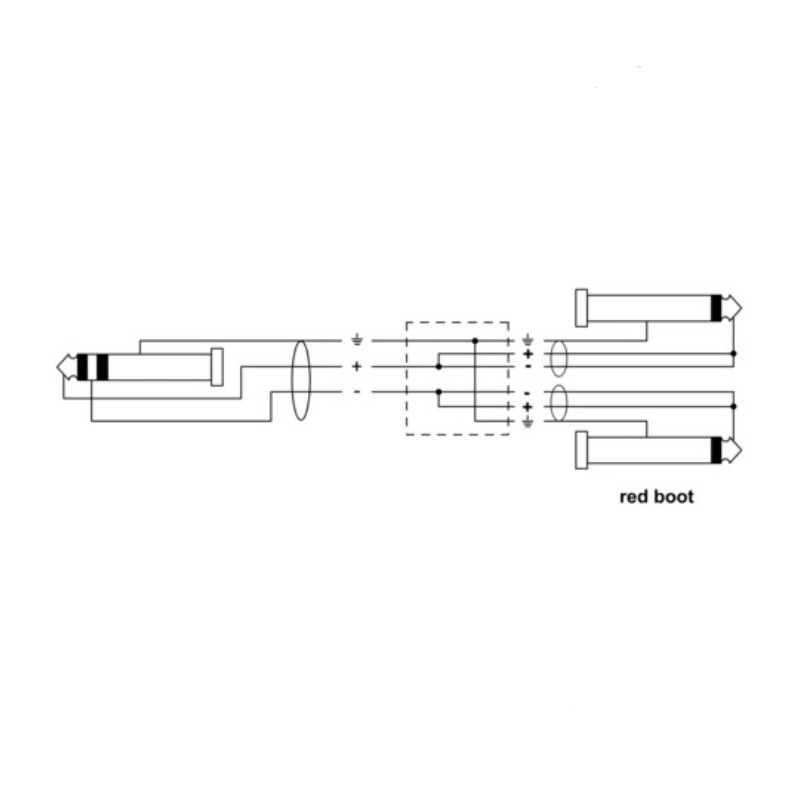 CORDIAL CFY 1.5 WPP 3.5 mm stereo jack to 2x 6.3 mm mono jack Y-adapter 1.5m CORDIAL CFY 1.5 WPP 3.5 mm stereo jack to 2x 6.3 mm mono jack Y-adapter 1.5m