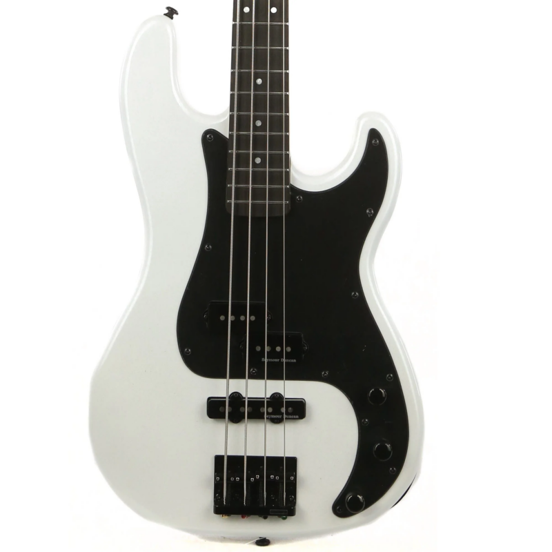 ESP-LTD Surveyor´87 WHITE 4 STRING SIGNATURE BASS GUITAR