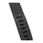 ESP 2” high-quality Garment BLACK Leather STRAP