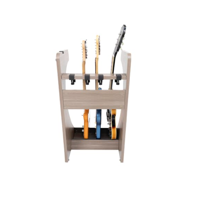 Gator Frameworks GFW-ELITEGTR3RK-GRY Elite Series 3 Electric/Acoustic Guitar Rack - GRY