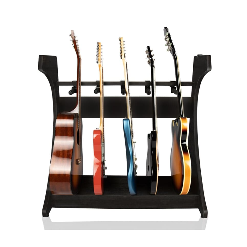 Gator Frameworks Elite 5 E/A Guitar Rack - BLK GFW-ELITEGTR5RK-BLK