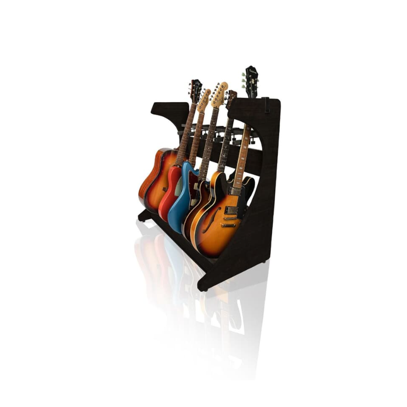 Gator Frameworks Elite 5 E/A Guitar Rack - BLK GFW-ELITEGTR5RK-BLK