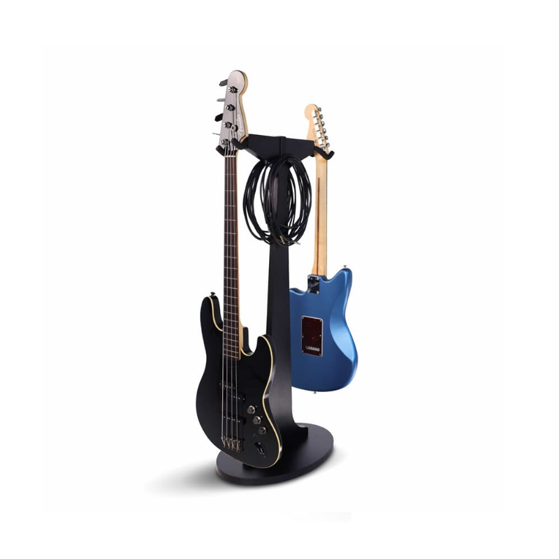 Gator Frameworks GFW-ELITEGTRHNGSTD-2X-BLK Elite Series Dual Hanging Guitar Stand Black