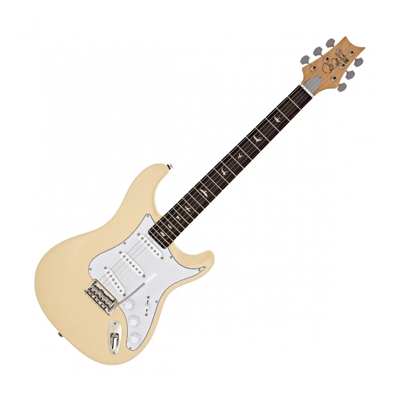 PRS SE SILVER SKY MAPLE FB-3J - Moon White