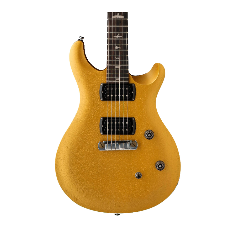 SE CE24 STD SATIN STOPTAIL-MD - Metallic Gold EL. GUITAR