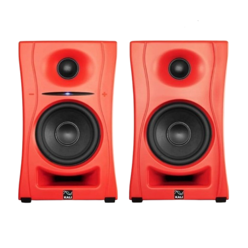 Kali Audio LP-UNFR RED Active Desktop Monitor Speaker System With USB and Bluetooth [Pair]