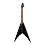 ESP-LTD HEX-200 Black Satin V-shaped body ELECTRIC GUITAR