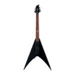 ESP-LTD HEX-200 Black Satin V-shaped body ELECTRIC GUITAR