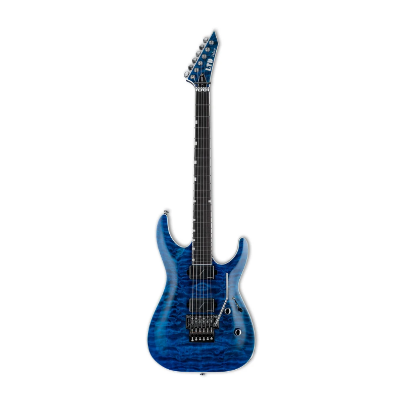 ESP-LTD MH-1000 QM Black Ocean/ Floyd Rose 1000SE/Fishman Fluence Modern/ el. guitar