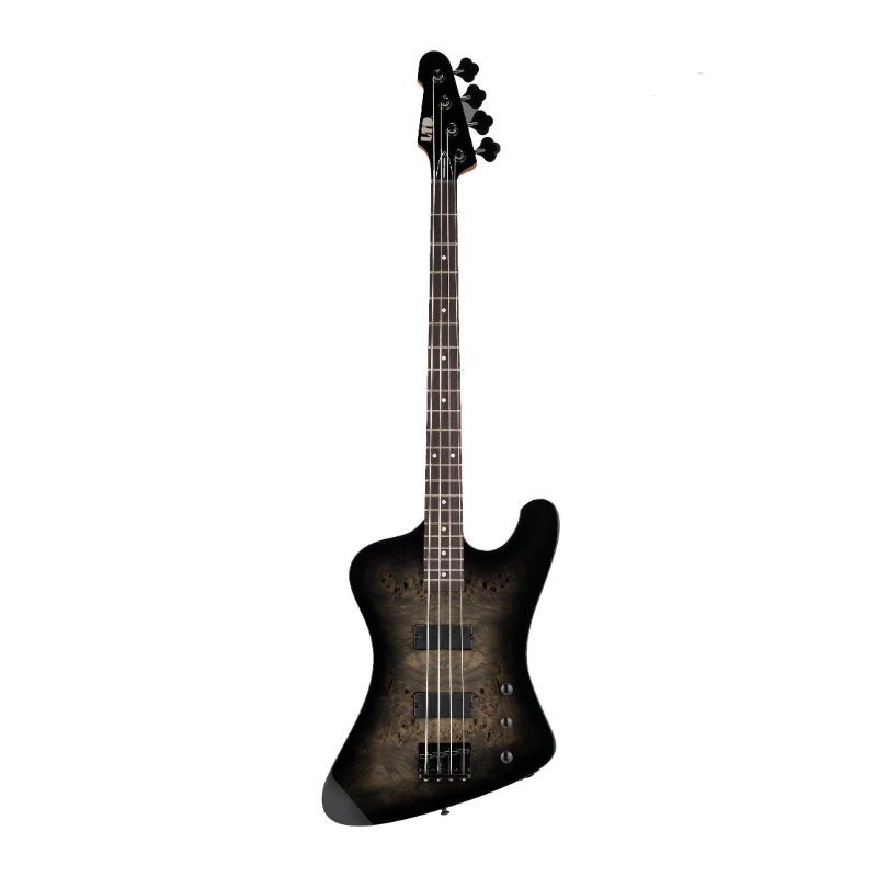 ESP LTD PHX-204DX BB Electric Bass GUITAR 4 STRING BLACK BURSTS