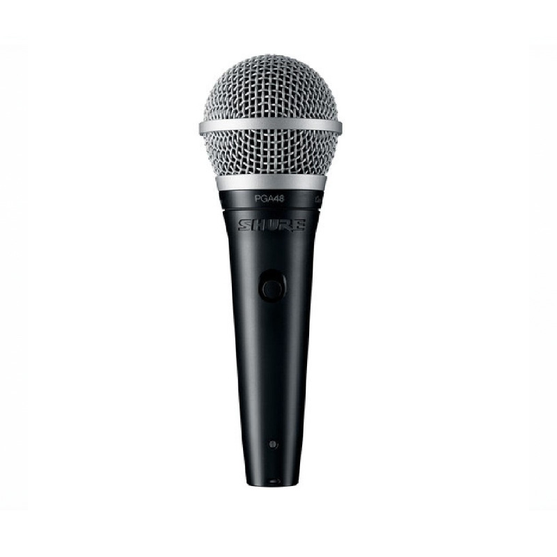 SHURE PGA48 DYNAMIC VOCAL HANDHELD MICROPHONE
