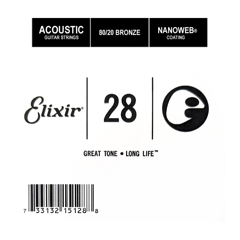 ELIXIR SINGLE 0.28 Acoustic 8020 NW ELIXIR SINGLE 0.28 Acoustic 8020 NW