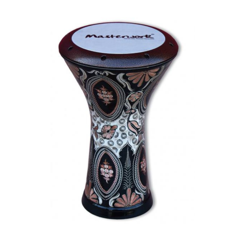 MASTERWORK EC-E107-RD EGYPT COPPER EMBROIDERY RED DARBUKA MASTERWORK EC-E107-RD EGYPT COPPER EMBROIDERY RED DARBUKA