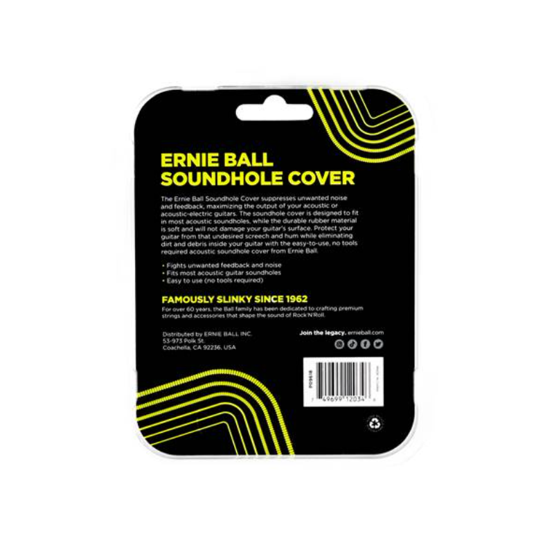 Ernie Ball Acoustic Sound Hole Cover P09618 Ernie Ball Acoustic Sound Hole Cover P09618
