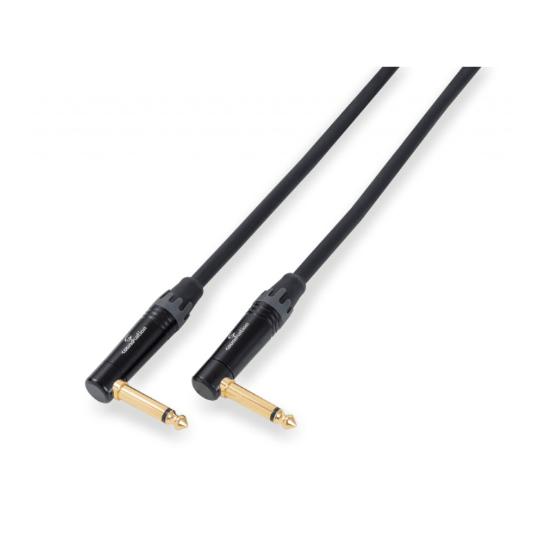 SOUNDSATION WM-ICPJPJ6 WIREMASTER UNBALANCED INSTRUMENT CABLE 6.3MM JACK MONO ANGLED - 6.3MM JACK MO