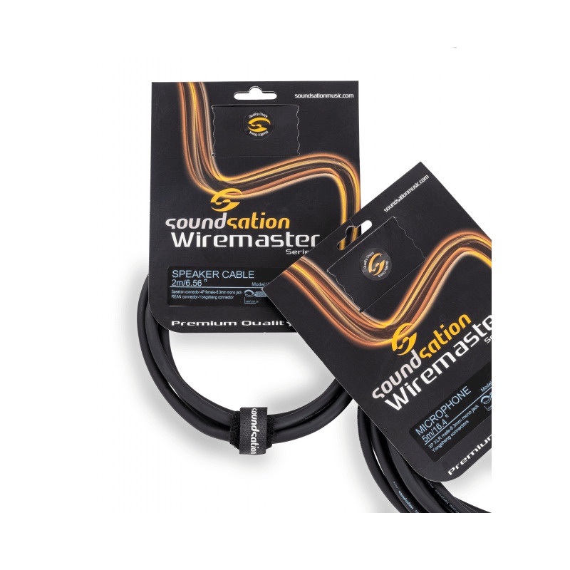 SOUNDSATION WM-ICPJPJ6 WIREMASTER UNBALANCED INSTRUMENT CABLE 6.3MM JACK MONO ANGLED - 6.3MM JACK MO