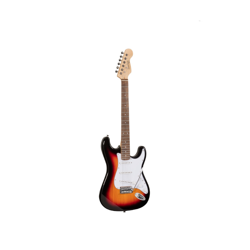 SOUNDSATION RIDER-STD-S 3TS DOUBLE CUTAWAY ELECTRIC GUITAR WITH 3 SINGLE COILS