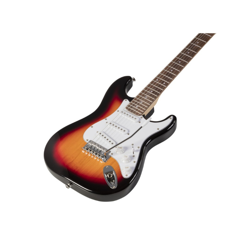 SOUNDSATION RIDER-STD-S 3TS DOUBLE CUTAWAY ELECTRIC GUITAR WITH 3 SINGLE COILS