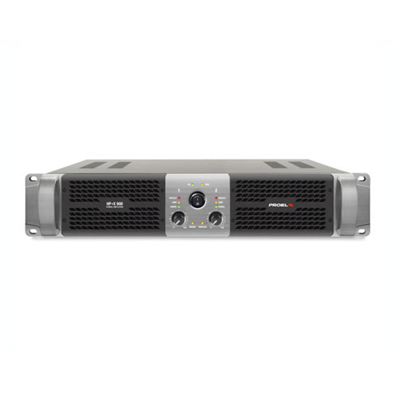 HPX900 POWER AMPLIFIER 2X300W ,2 U PROEL