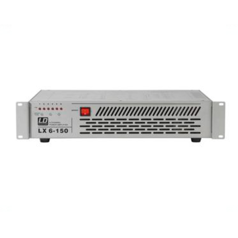 LD SYSTEMS LDLX6150 POWER AMP 6 x 150 WATT