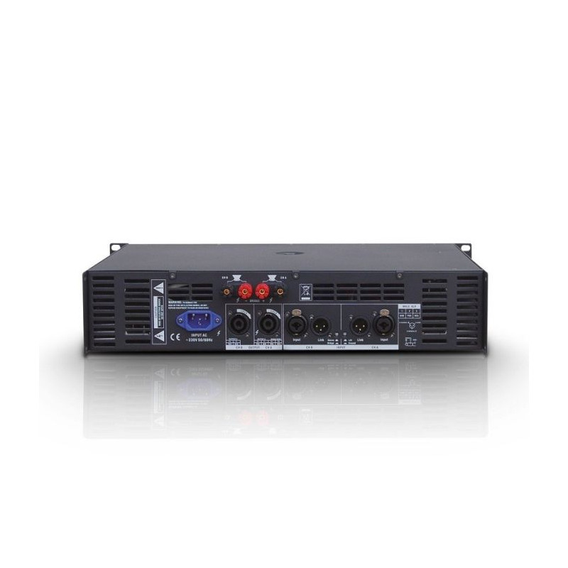 LD SYSTEMS LDDP1600 2 x 670W/4Ω POWER AMPLIFIER