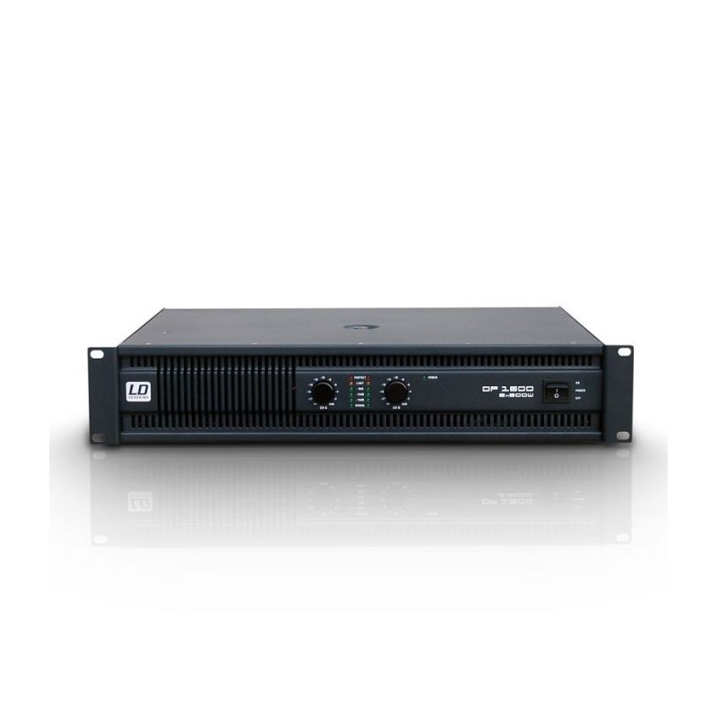LD SYSTEMS LDDP1600 2 x 670W/4Ω POWER AMPLIFIER
