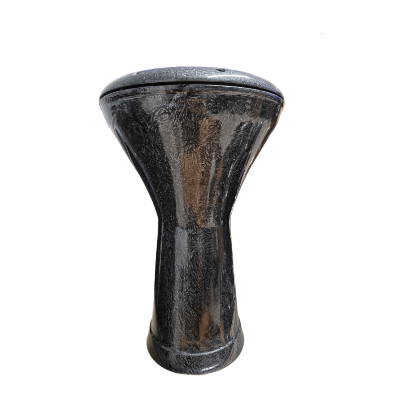 MASTERWORK EA-CM107-BK EGYPT ALUMINIUM COLORED MARBLE - BLACK DARBUKA