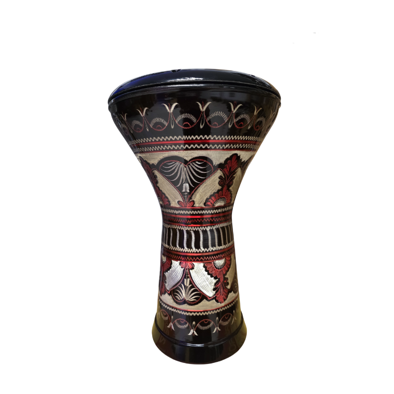 MASTERWORK EC-E107-RD EGYPT COPPER EMBROIDERY RED DARBUKA