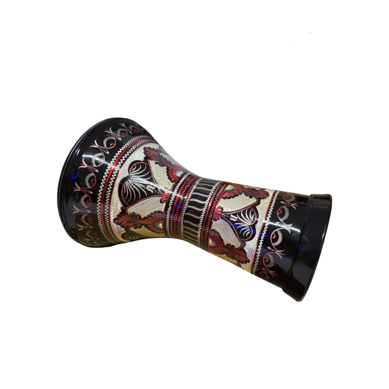 MASTERWORK EC-E107-RD EGYPT COPPER EMBROIDERY RED DARBUKA