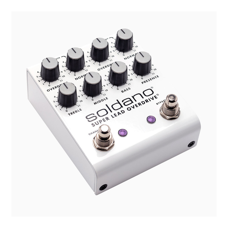 Soldano SLO Plus Overdrive pedal crunch and high-gain