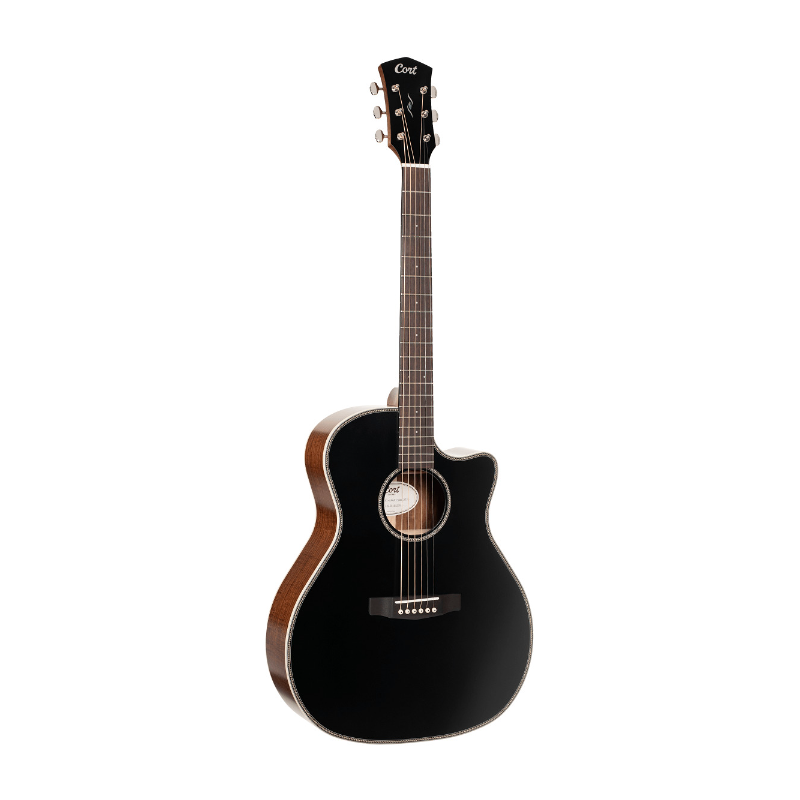 CORT Essence-GA4 Special ,Black Top Semi Gloss,Fishman® Presys VT, EL/ACC GUITAR