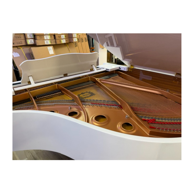YAMAHA C1L 161cm WHITE GRAND PIANO NEW-LOOK REFURBISH - Japan