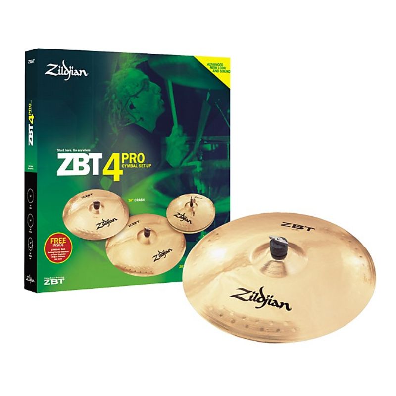 ZILDJIAN ZBT 4 PRO 2009 PROMO BOX SET