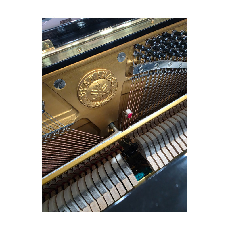 YAMAHA U3H 131cm BLACK upright PIANO NEW-LOOK REFURBISH 633 - Japan