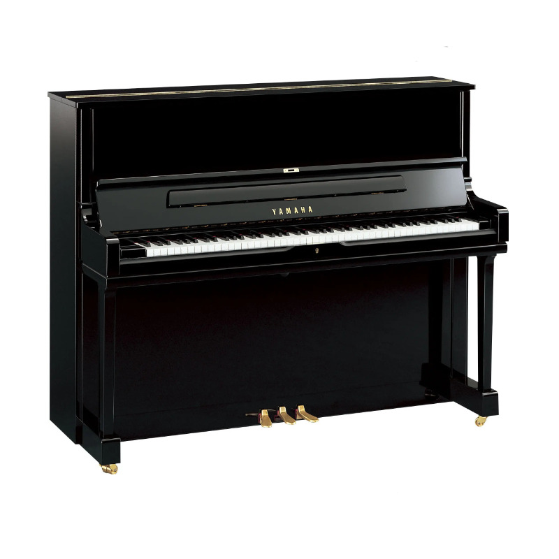 YAMAHA YUS-1, 121cm BLACK upright PIANO NEW-LOOK  667 - Japan
