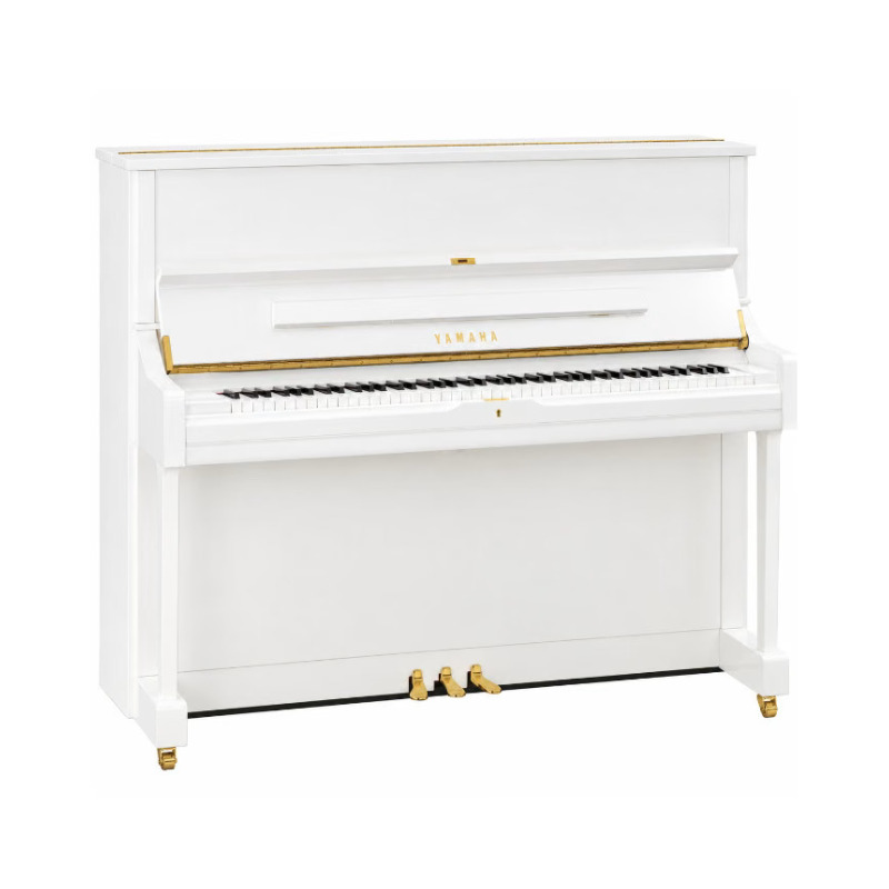 YAMAHA U3H 131cm WHITE upright PIANO NEW-LOOK REFURBISH 018 - Japan