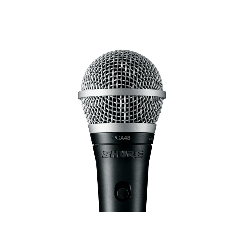 SHURE PGA48 DYNAMIC VOCAL HANDHELD MICROPHONE