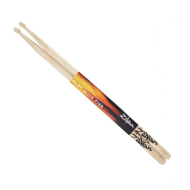 ZILDJIAN 5AW , 5A wood tip WOOD NATURAL DRUMSTICKS