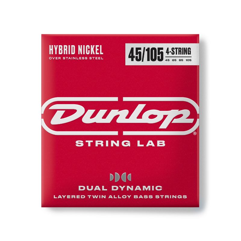 DUAL DYNAMIC LAYERED TWIN ALLOY HYBRID WOUND NICKEL BASS STRINGS 45-105 DBHYN45105