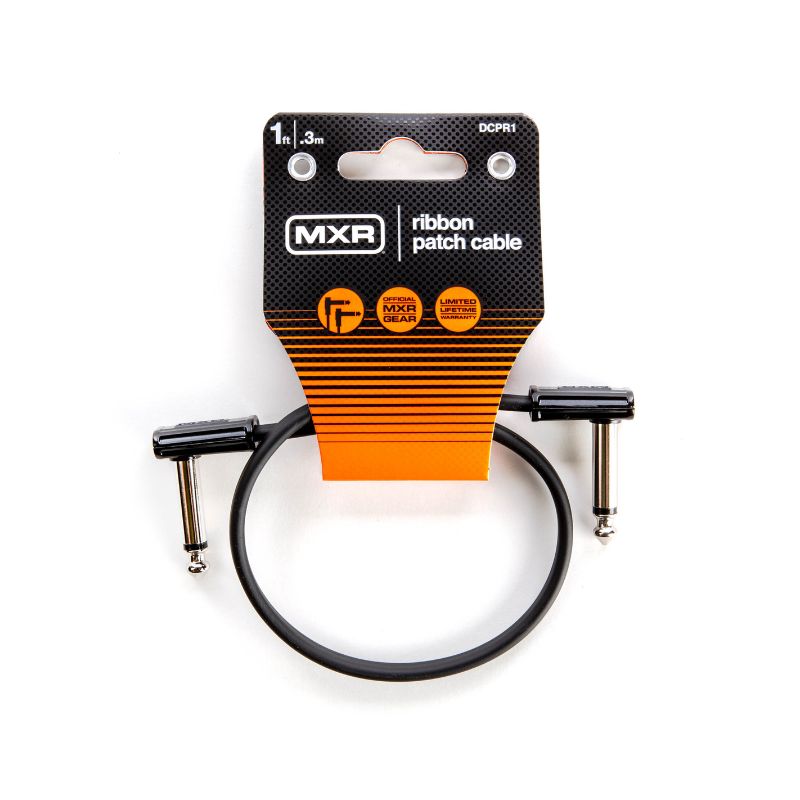 MXR® 1 FOOT RIBBON PATCH CABLE DCPR1,ultra thin and super quiet