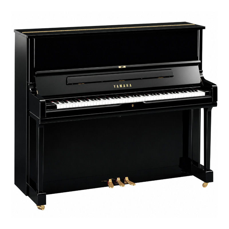 YAMAHA U1H 121cm black upright PIANO NEW-LOOK REFURBISH 940 - Japan