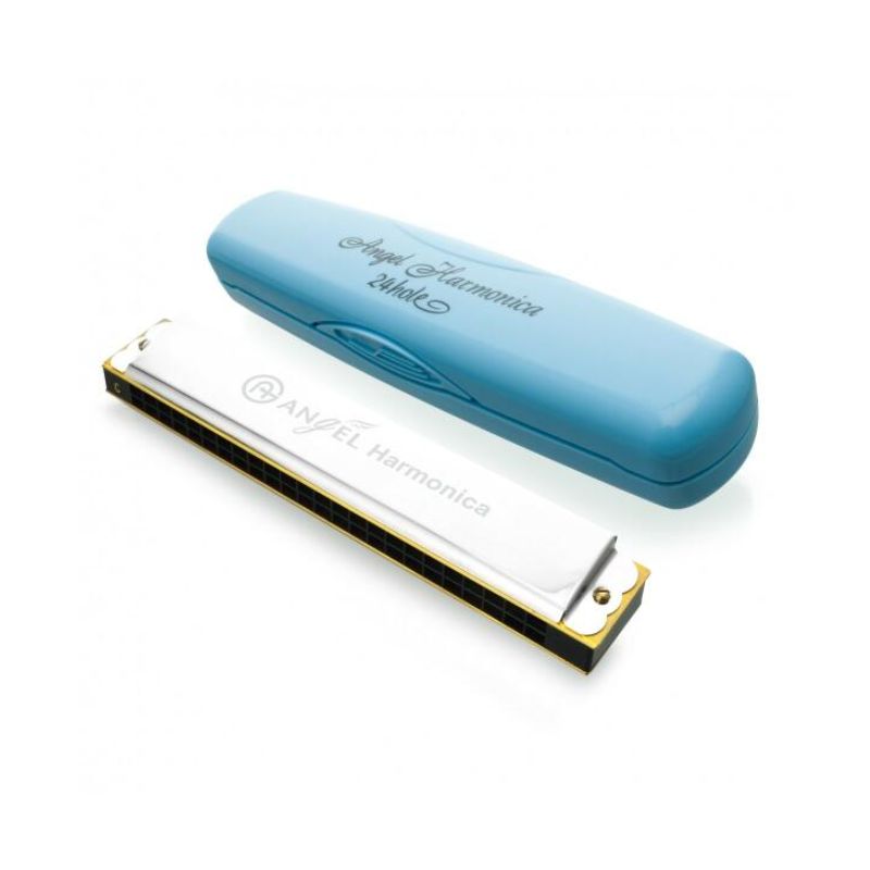 ANGEL AH-E24 SOPRANO HARMONICA, KEY IN C, 24 NOTES