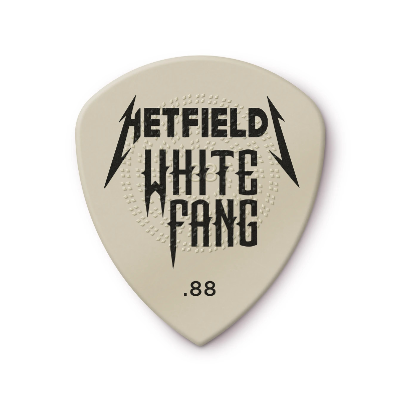 DUNLOP HETFIELD'S WHITE FANG ™ CUSTOM FLOW® PICK .88MM DUNLOP HETFIELD'S WHITE FANG ™ CUSTOM FLOW® PICK .88MM