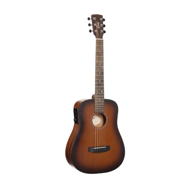 CORT EARTH GO -HyVibe system- TRAVELER EL/ACOUSTIC GUITAR COLOR  Open Pore Brown Burst