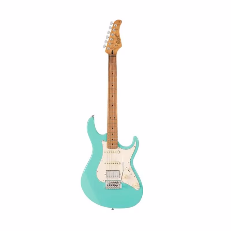 CORT G200SE SFG Seafoam Green-Roasted Maple FINGERBOAR/NECK  EL.GUITAR  Powersound H-S-S Pickups