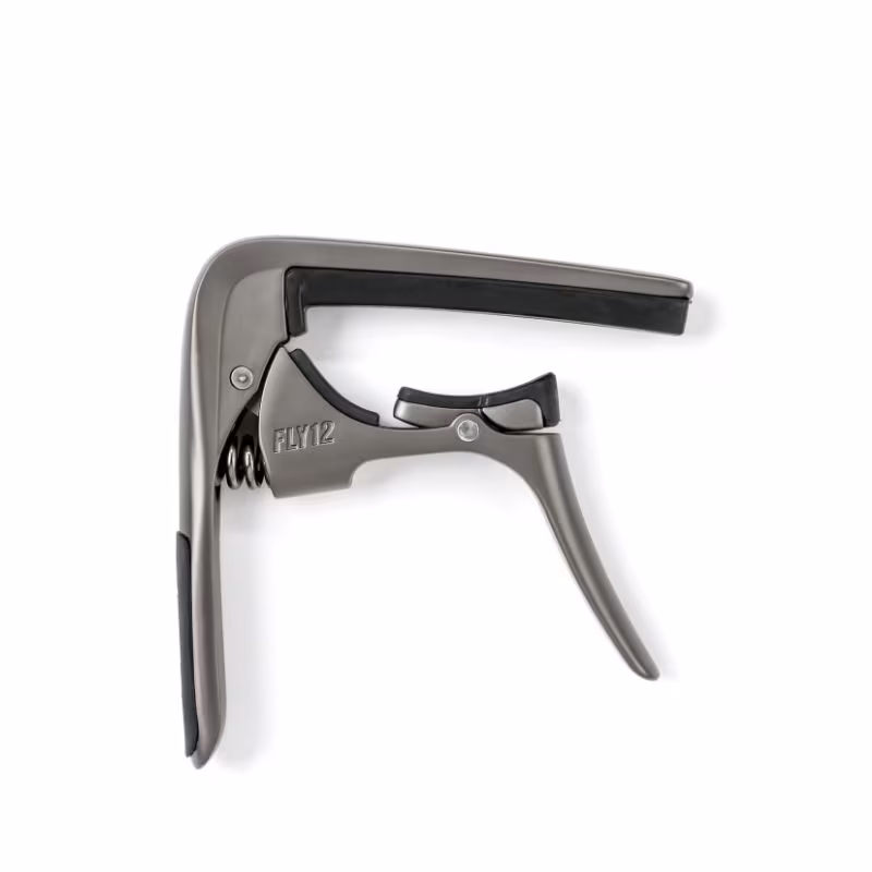 DUNLOP 66CGM  TRIGGER® FLY™ CAPO 12 STRING - GUN METAL