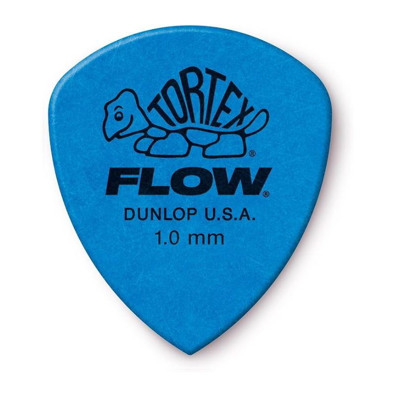 DUNLOP TORTEX® FLOW® PICK 1.0MM 558P1.0 -12 PCS PACK